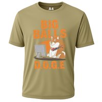 Big Balls D.O.G.E Doge Funny Cooling Performance Crew T-Shirt