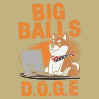 Big Balls D.O.G.E Doge Funny Cooling Performance Crew T-Shirt
