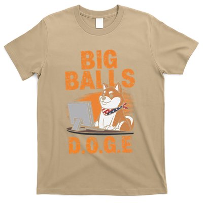 Big Balls D.O.G.E Doge Funny T-Shirt