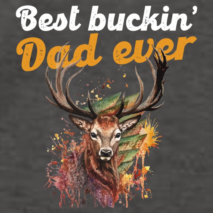 Best Buckin Dad Ever Gift Deer Hunters Gifgift Funny Gift Vector Backpack