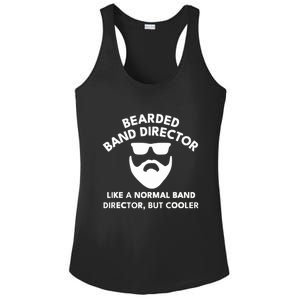 Funny Bearded Band Director Definition  Ladies PosiCharge Competitor Racerback Tank