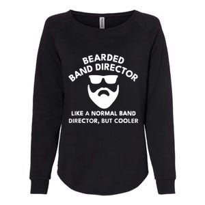 Funny Bearded Band Director Definition  Womens California Wash Sweatshirt