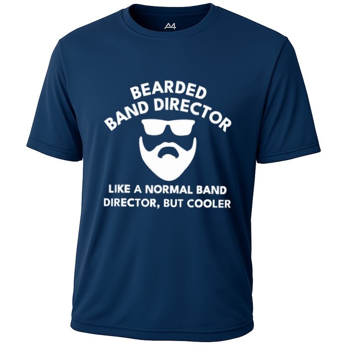 Funny Bearded Band Director Definition  Cooling Performance Crew T-Shirt