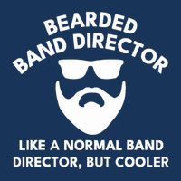 Funny Bearded Band Director Definition  Cooling Performance Crew T-Shirt