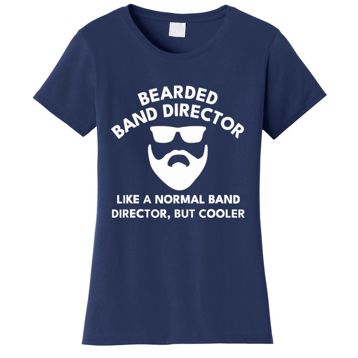 Funny Bearded Band Director Definition  Women's T-Shirt