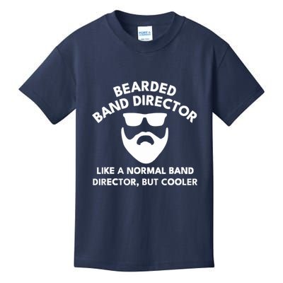 Funny Bearded Band Director Definition  Kids T-Shirt