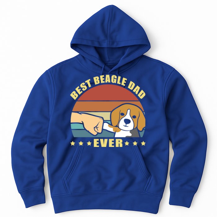 Best Beagle Dad Ever Dog Owner Father Funny Gift Hoodie