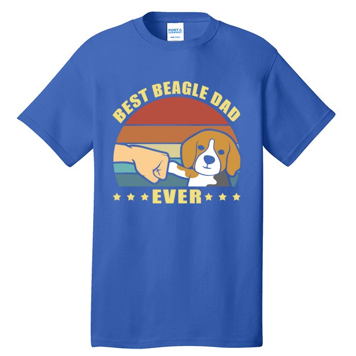 Best Beagle Dad Ever Dog Owner Father Funny Gift Tall T-Shirt