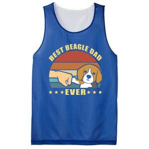 Best Beagle Dad Ever Dog Owner Father Funny Gift Mesh Reversible Basketball Jersey Tank