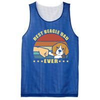 Best Beagle Dad Ever Dog Owner Father Funny Gift Mesh Reversible Basketball Jersey Tank