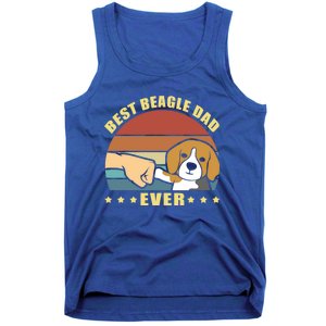 Best Beagle Dad Ever Dog Owner Father Funny Gift Tank Top