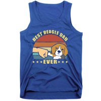 Best Beagle Dad Ever Dog Owner Father Funny Gift Tank Top