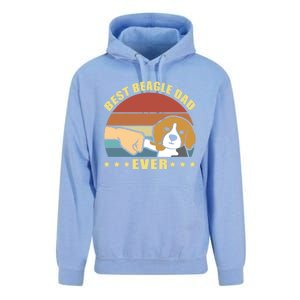 Best Beagle Dad Ever Dog Owner Father Funny Gift Unisex Surf Hoodie