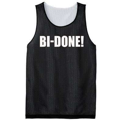 Bidone Biden Done Biden Stops The Presidential Campaign Mesh Reversible Basketball Jersey Tank