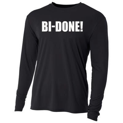 Bidone Biden Done Biden Stops The Presidential Campaign Cooling Performance Long Sleeve Crew