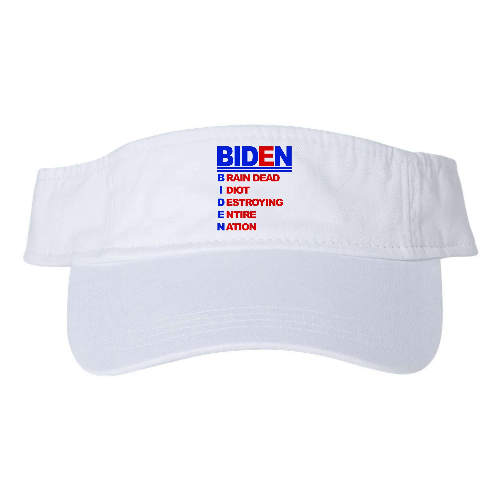 Biden Brain Dead Idiot Destroying Entire Nation Visor