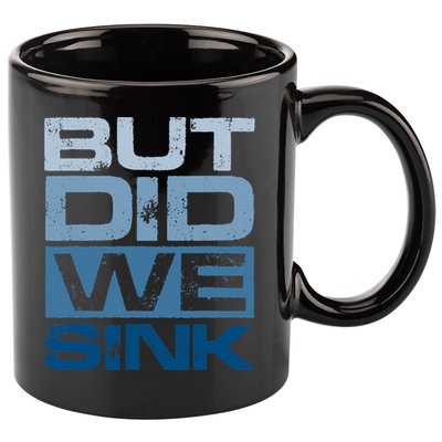 Boating But Did We Sink Pontoon Captain 11oz C Handle Ceramic Mug