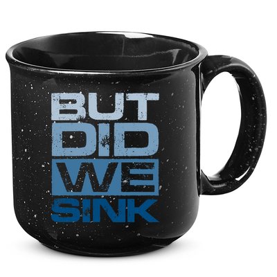 Boating But Did We Sink Pontoon Captain 15oz Campfire Ceramic Mug