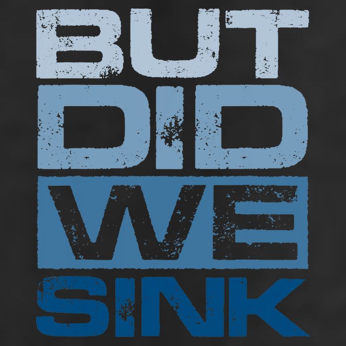 Boating But Did We Sink Pontoon Captain Microfiber Hand Towel