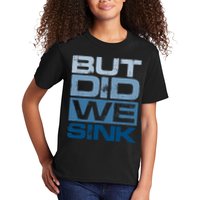 Boating But Did We Sink Pontoon Captain Kids T-Shirt
