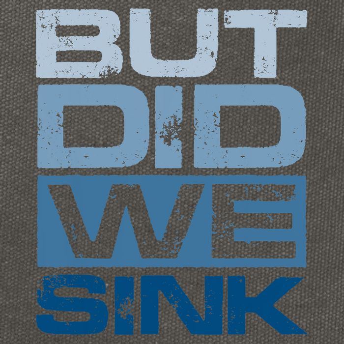 Boating But Did We Sink Pontoon Captain Cotton Canvas Backpack