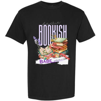 Bookish Babe Dark Romance Merch Funny Garment-Dyed Heavyweight T-Shirt