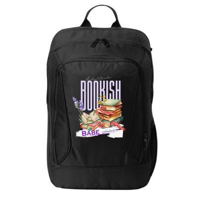 Bookish Babe Dark Romance Merch Funny City Backpack