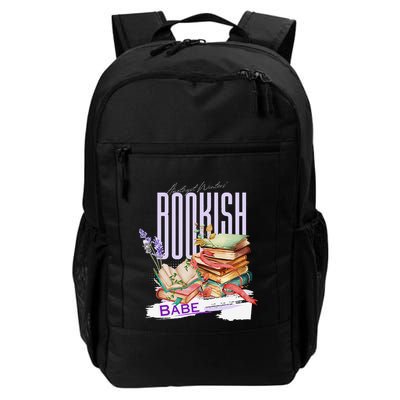 Bookish Babe Dark Romance Merch Funny Backpack
