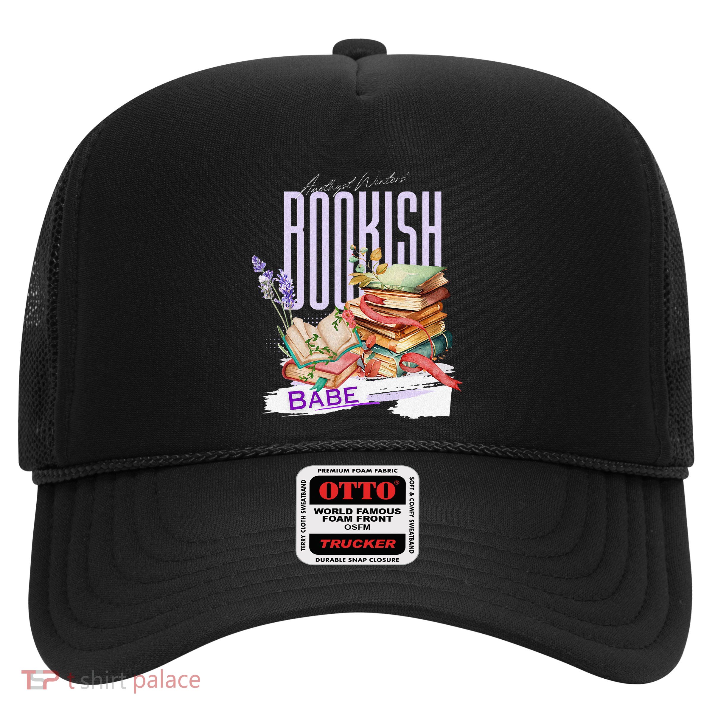 Bookish Babe Dark Romance Merch Funny Trucker Hat