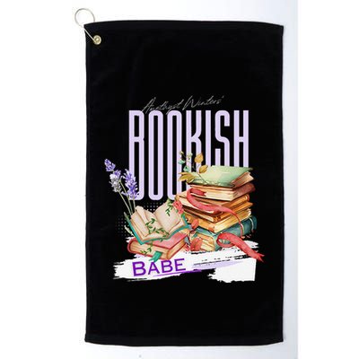 Bookish Babe Dark Romance Merch Funny Golf Towel