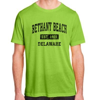 Bethany Beach Delaware De Vintage Sports Adult ChromaSoft Performance T-Shirt