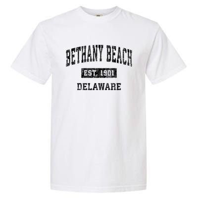 Bethany Beach Delaware De Vintage Sports Garment-Dyed Heavyweight T-Shirt