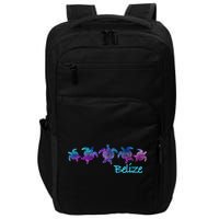 Belize Beach Design / Tribal Turtle Gift Impact Tech Backpack