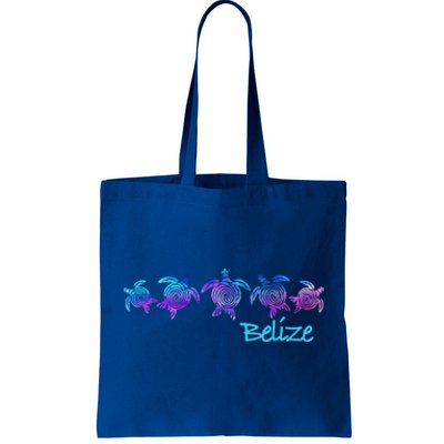 Belize Beach Design / Tribal Turtle Gift Tote Bag