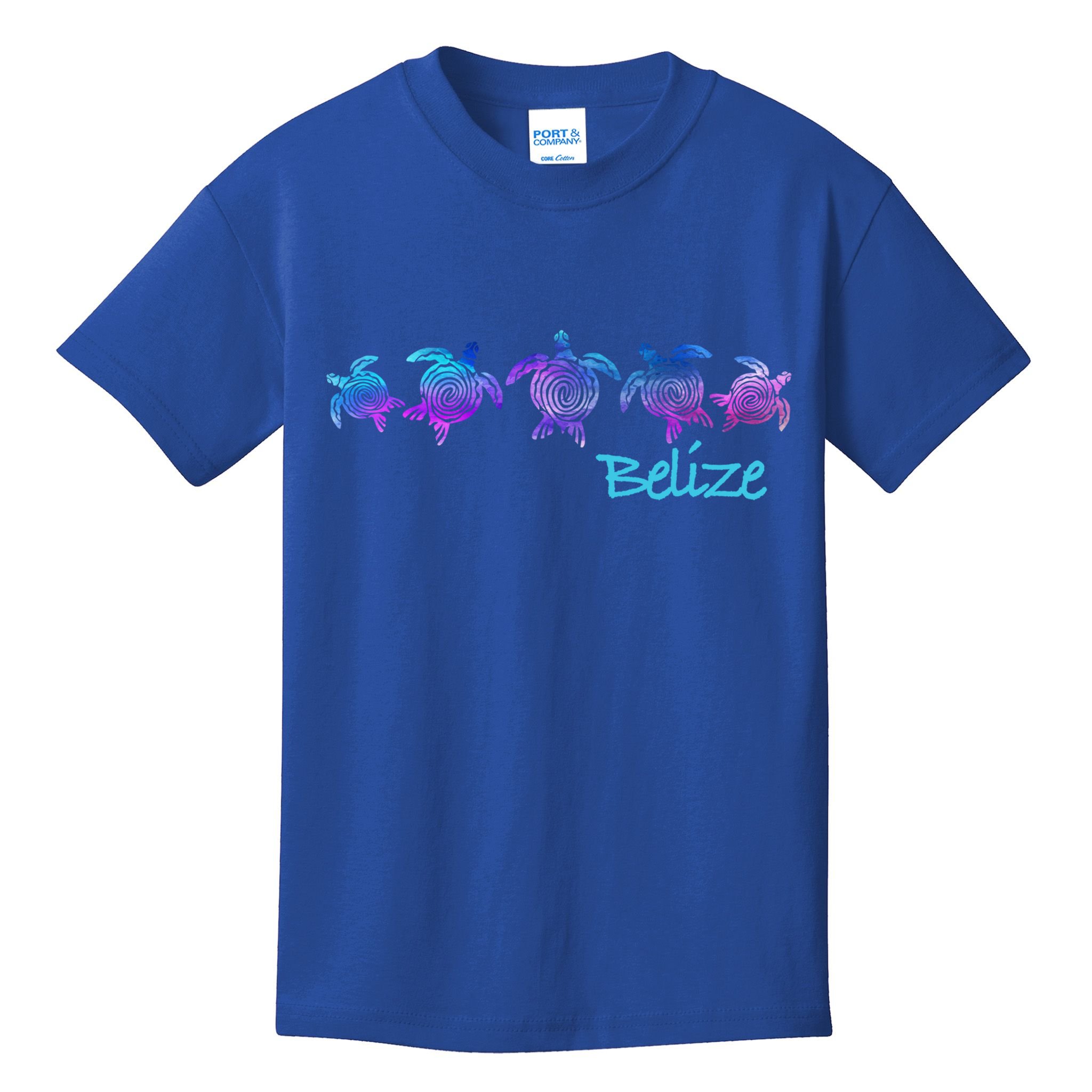 Belize Beach Design / Tribal Turtle Gift Kids T-Shirt