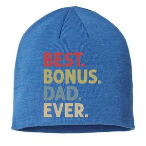 Best Bonus Dad Ever Gift Sustainable Beanie