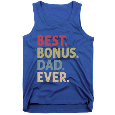 Best Bonus Dad Ever Gift Tank Top
