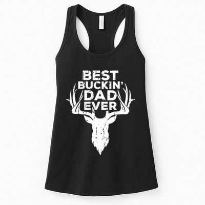 Best Buckin Dad Ever Womens Tank Top