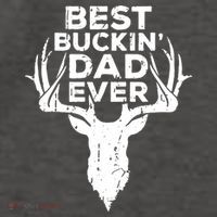 Best Buckin Dad Ever Vector Backpack