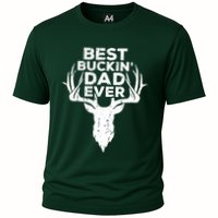 Best Buckin Dad Ever Cooling Performance Crew T-Shirt