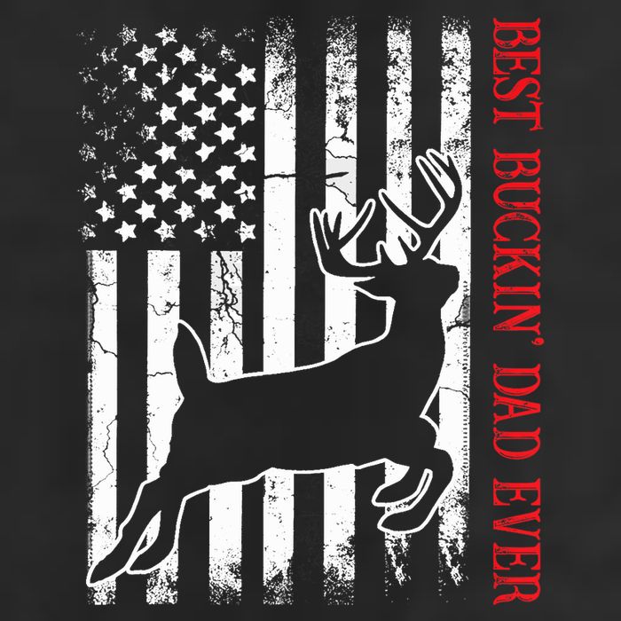 Best Buckin Dad Ever American Flag Deer Hunting Adult Drive Performance Visor