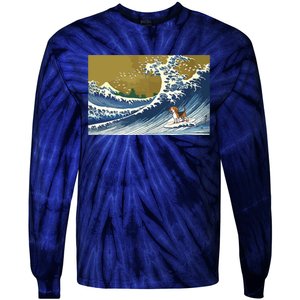 Beagle Tie-Dye Long Sleeve Shirt