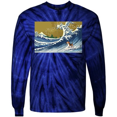 Beagle Tie-Dye Long Sleeve Shirt