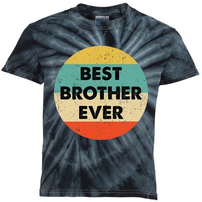 Best Brother Ever Kids Tie-Dye T-Shirt