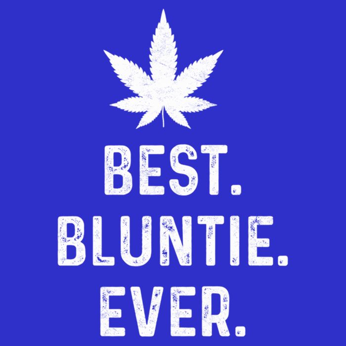 Best Bluntie Ever Funny Stoner Aunt Auntie Marijuana Weed Great Gift 16 in Basic Backpack