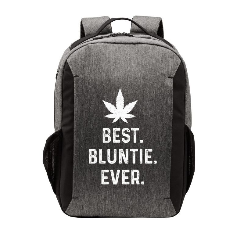 Best Bluntie Ever Funny Stoner Aunt Auntie Marijuana Weed Great Gift Vector Backpack