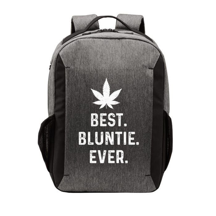 Best Bluntie Ever Funny Stoner Aunt Auntie Marijuana Weed Great Gift Vector Backpack