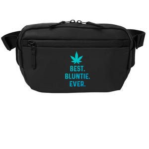 Best Bluntie Ever Funny Stoner Aunt Auntie Marijuana Weed Great Gift Crossbody Pack