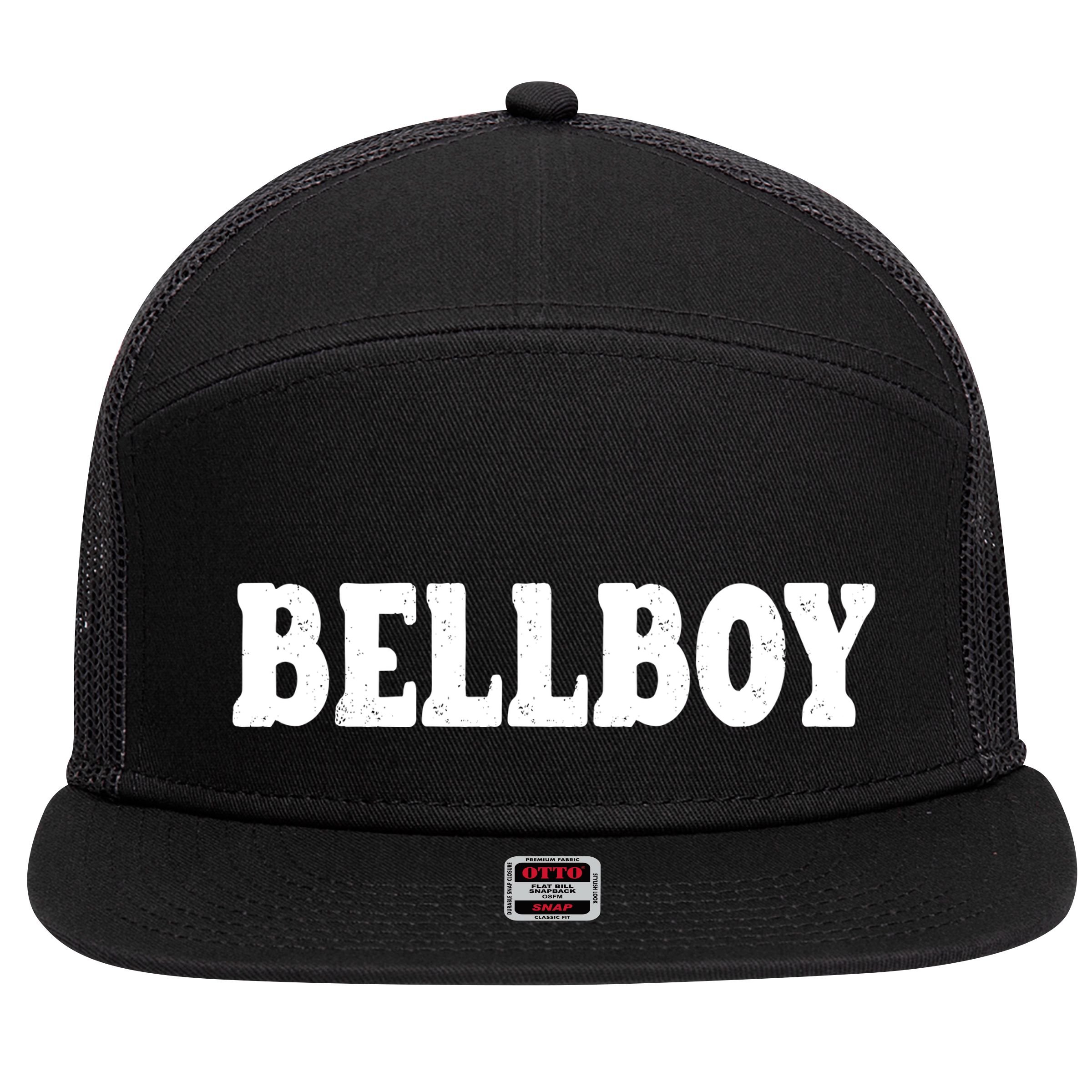 Bellboy 7 Panel Mesh Trucker Snapback Hat
