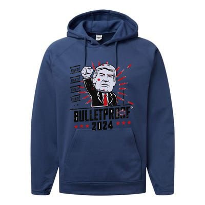 Bulletproof Bloody Ear Bleeding Butler Performance Fleece Hoodie